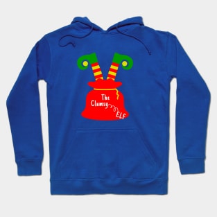 The Clumsy Elf Family Matching Christmas 2020 Gift  Hoodie